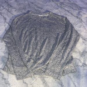 Grey Casual Long-Sleeve Sweater Kids